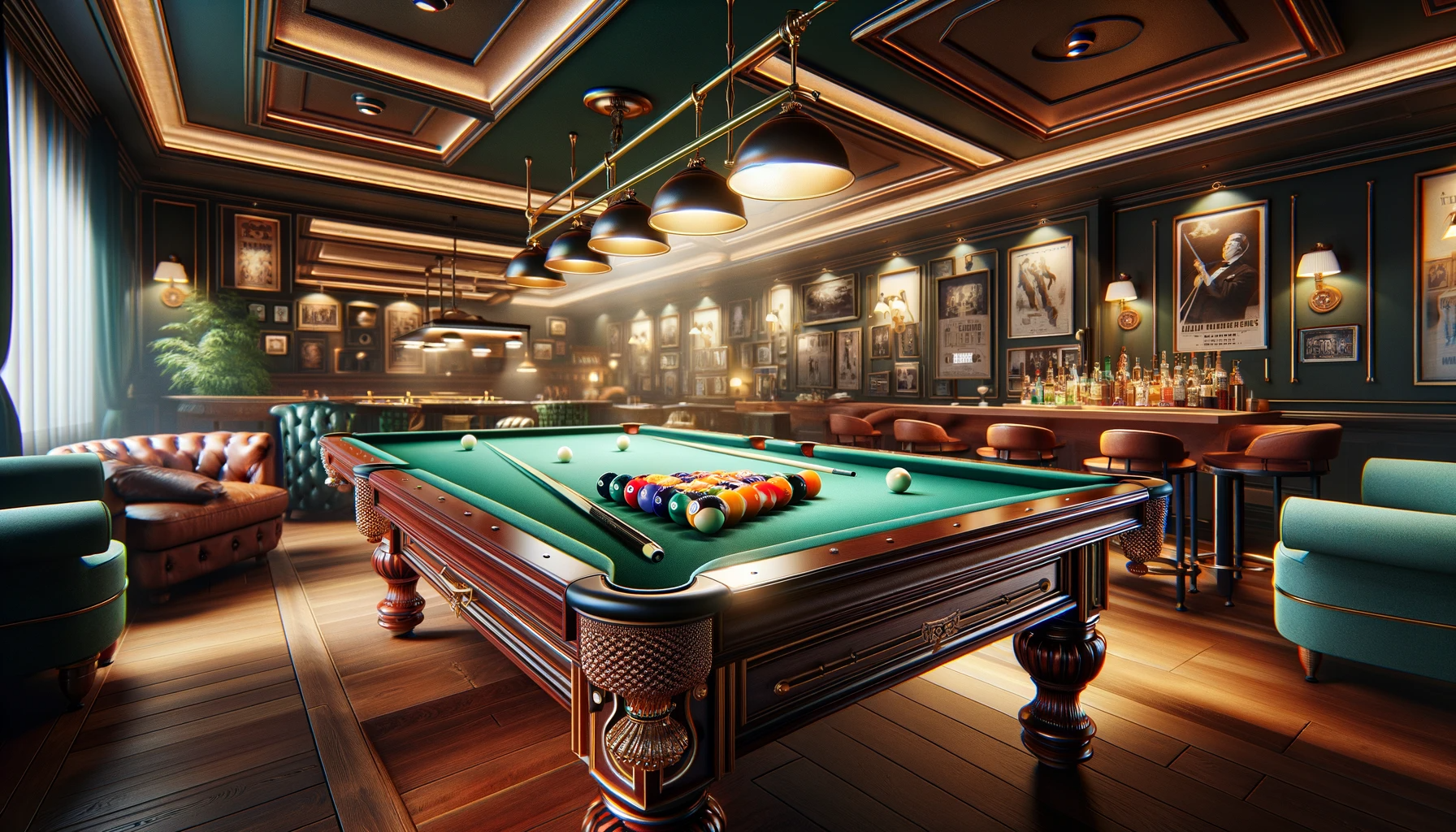 Billiards Table size
