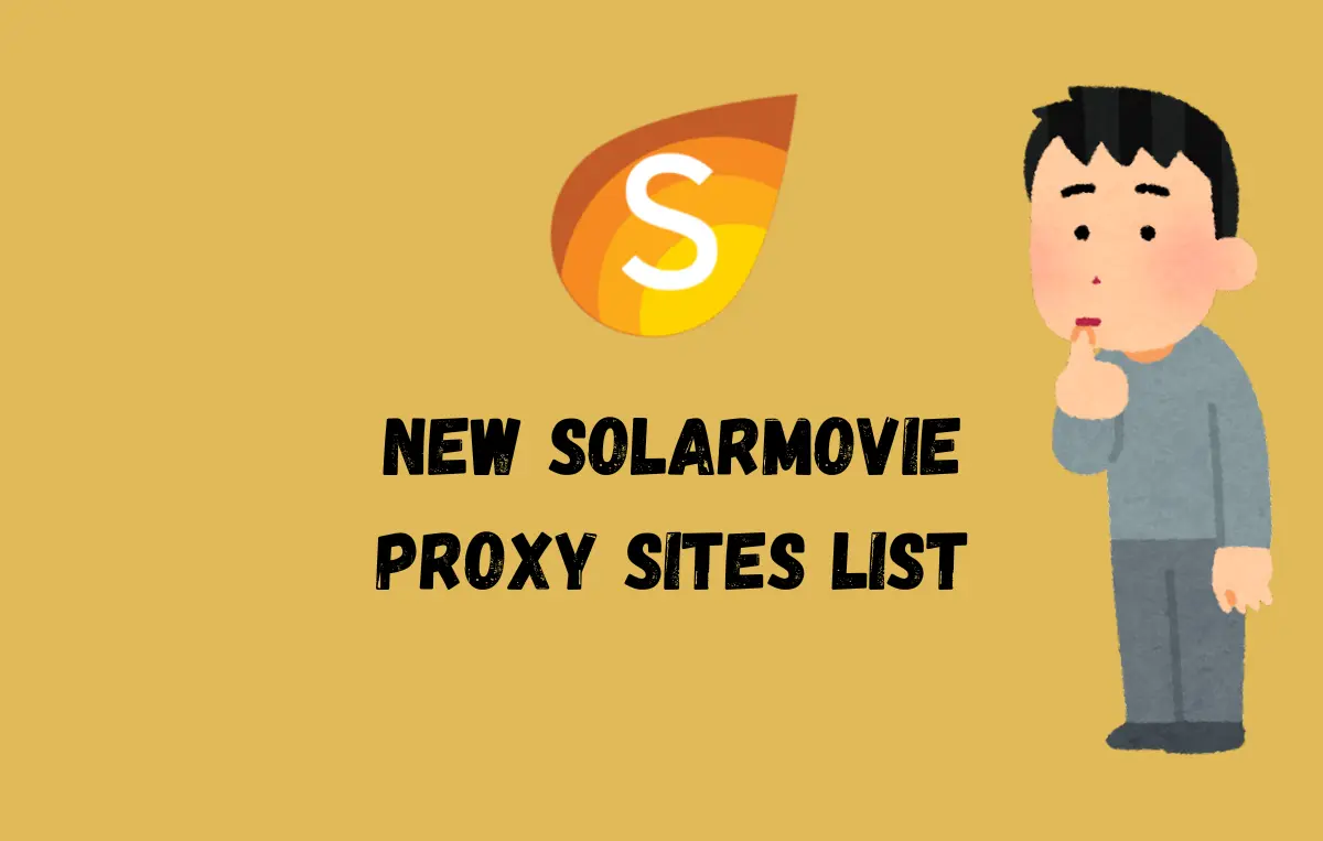 New SolarMovie proxy Sites