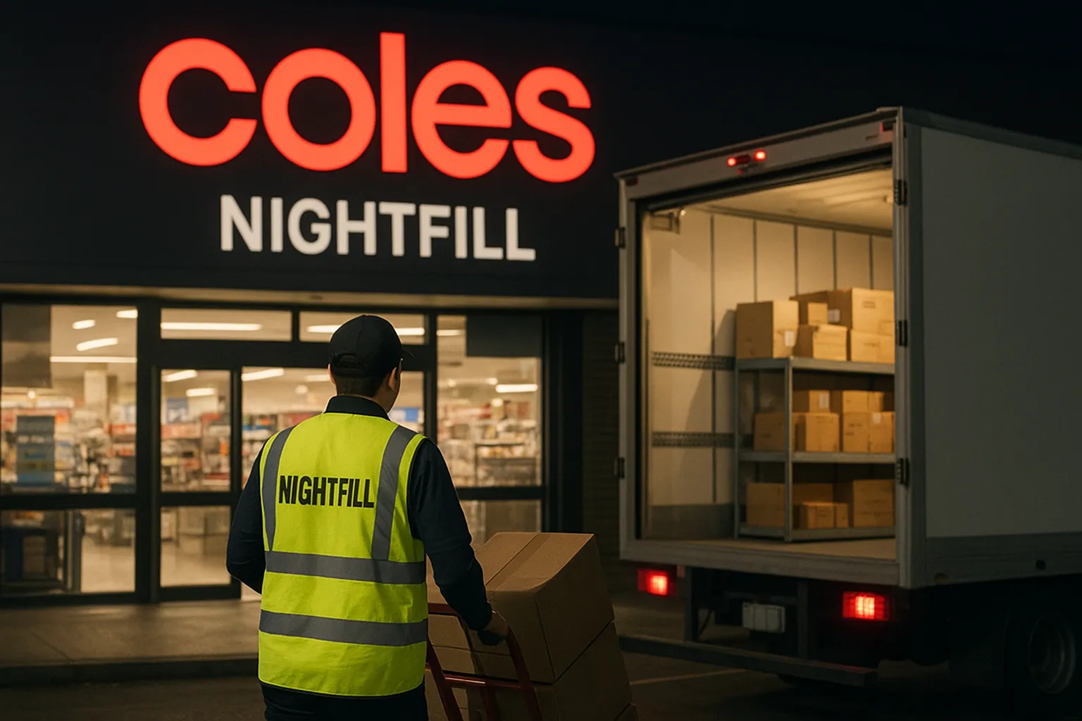 Coles Nightfill store