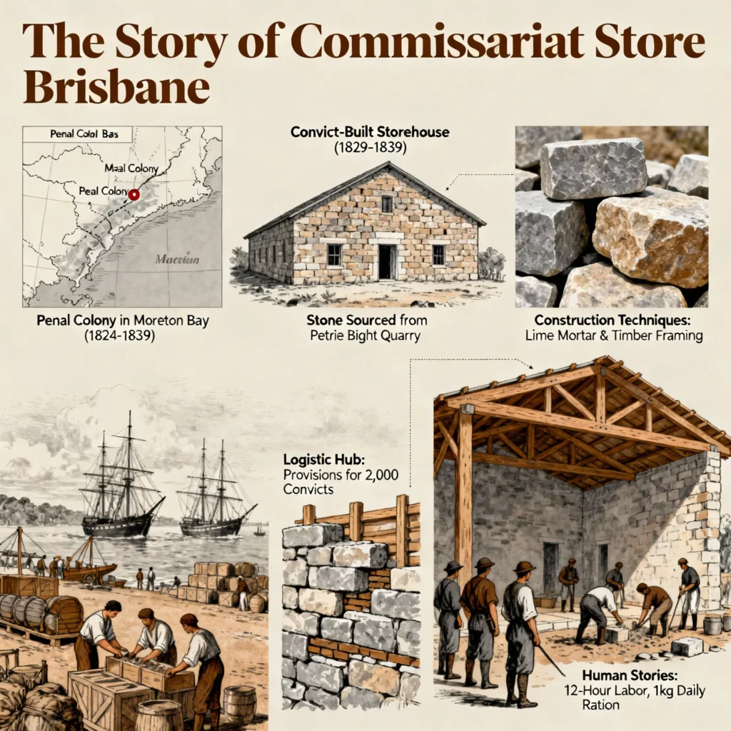 The Commissariat Store Museum Brisbane history